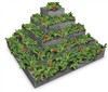 TRANSFORM TRAPLAST Pyramida na jahody 2*2*1m pětipatrová